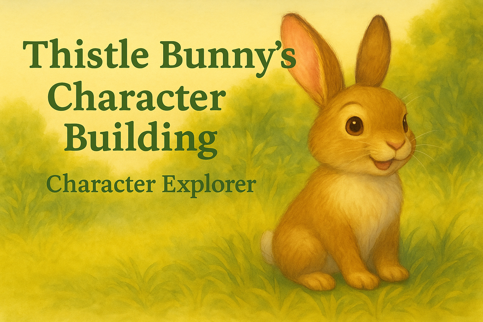 Thistle Bunny’s Character Building